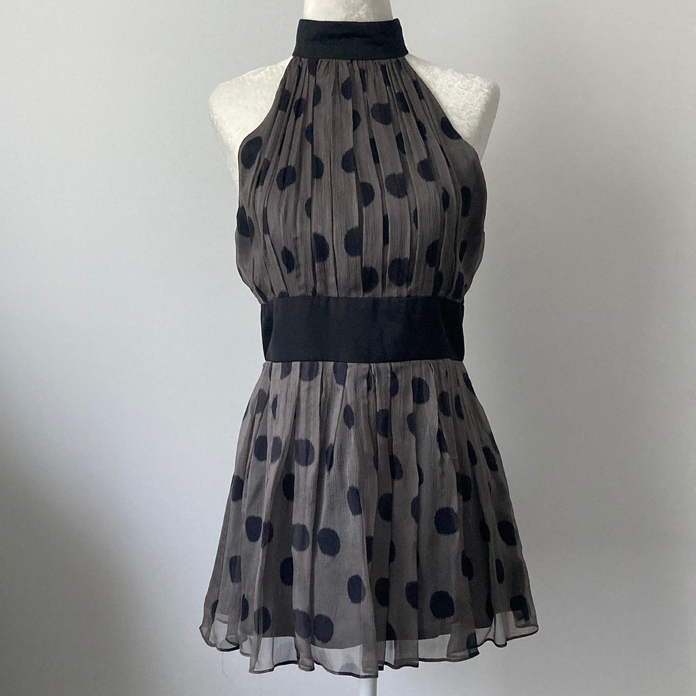 Zara Basic Polka Dot Top - image 1